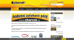 Desktop Screenshot of charvat.cz